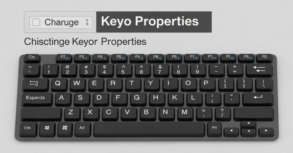 Change the Keyboard Properties