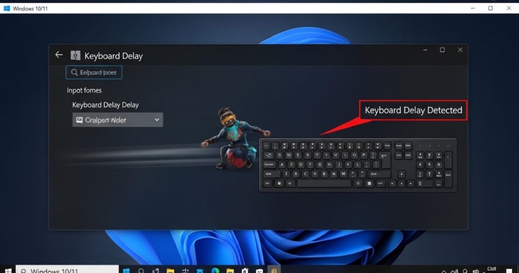 Keyboard Delay Windows 10/11
