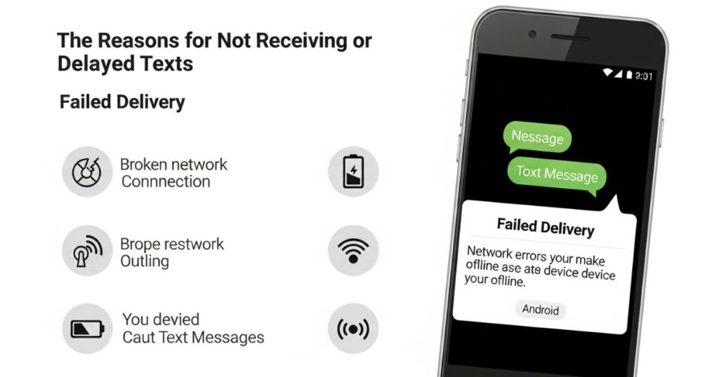 The Reasons for Not Receiving or Delayed Texts on Android