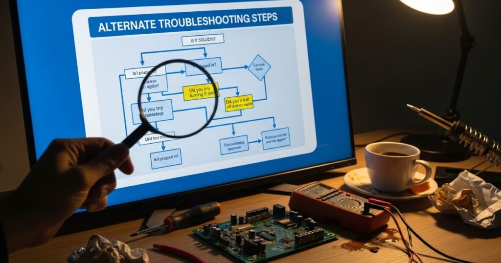 Alternate Troubleshooting Steps