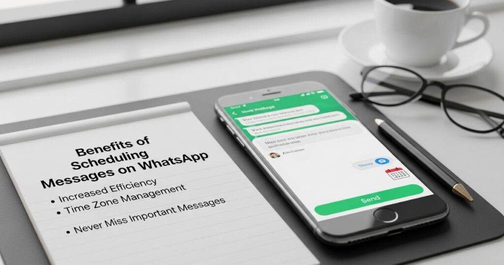 Benefits of Scheduling Messages on WhatsApp