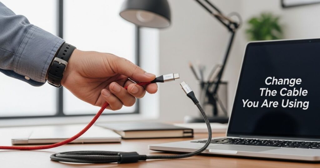 Bonus: Change The Cable You Are Using