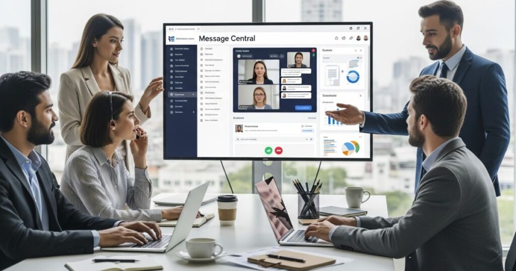 Business Communication with Message Central