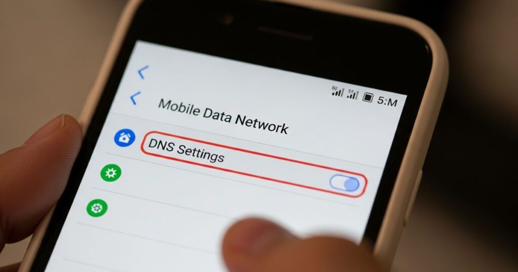 Change DNS Settings for Mobile Data