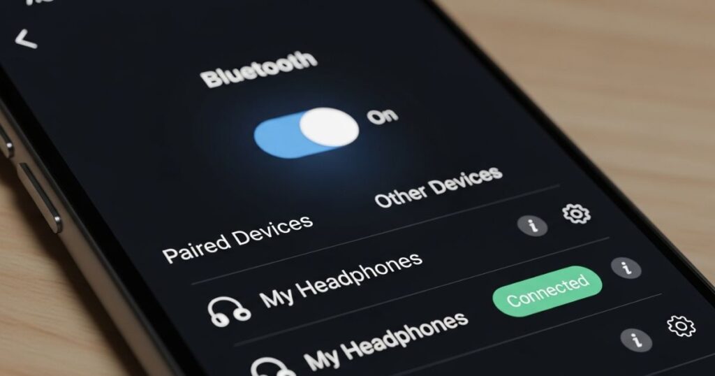 Check the Bluetooth settings