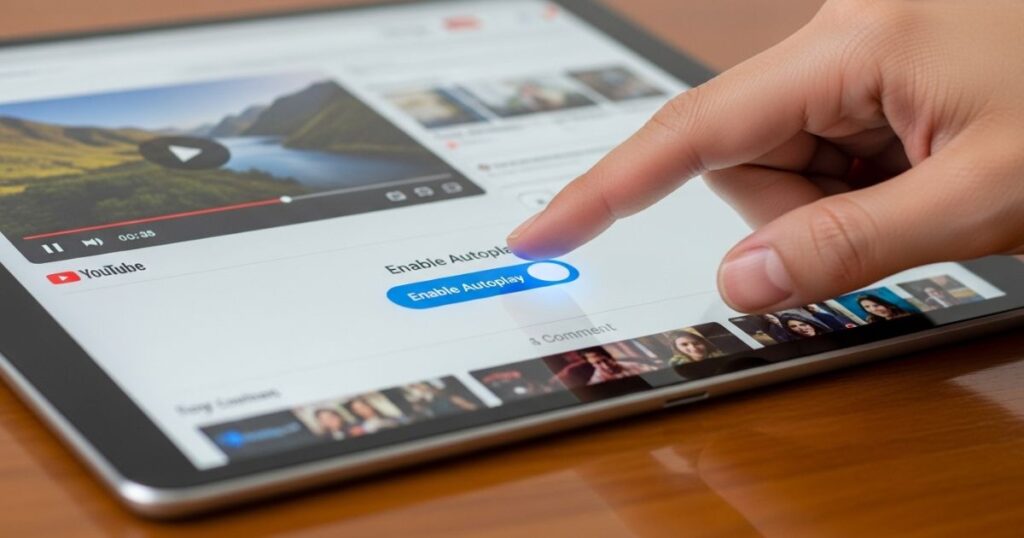 Enable the YouTube AutoPlay Feature