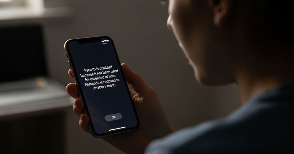 Extended Time Without Face ID Usage