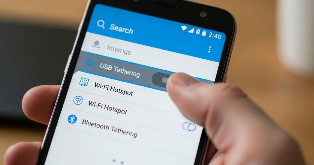 How to Fix USB Tethering Greyed Out