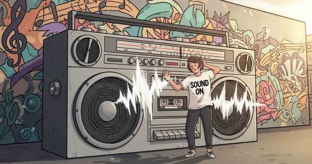 Make sure the volume is audible