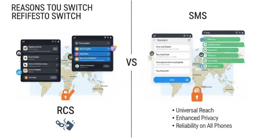 Reasons to Switch from RCS to SMS