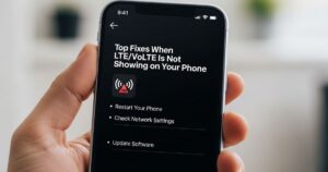 Top Fixes When LTE/VoLTE Is Not Showing on Your Phone