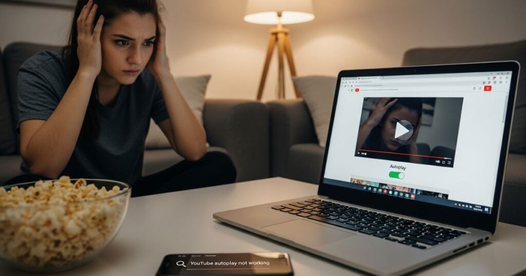 Why is my youtube autoplay not working