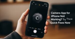 Camera App for iPhone Not Working? Try These Quick Fixes Now